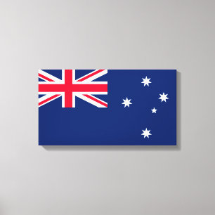 Flag of Australia Canvas Print
