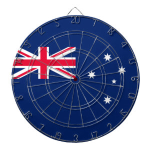 Flag of Australia Dartboard