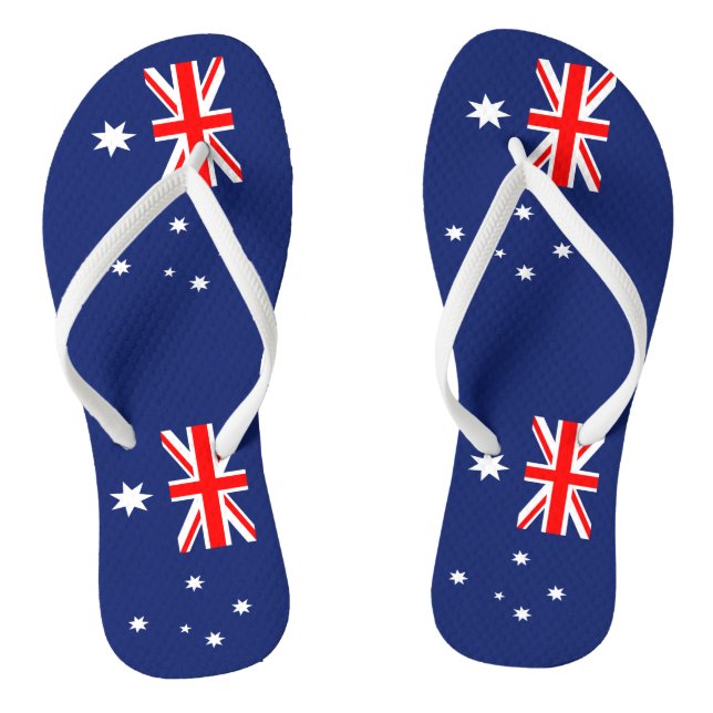 Flag of Australia Jandals (Footbed)