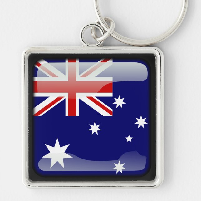Flag of Australia Key Ring (Front)