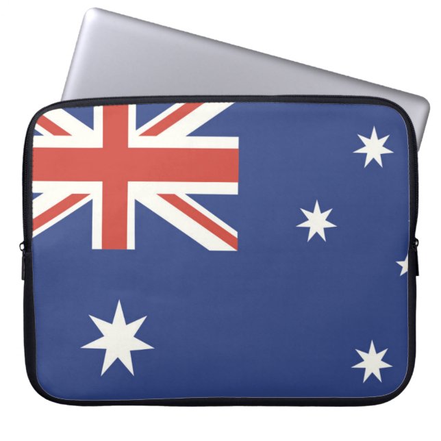 Flag of Australia Laptop Sleeve (Front)