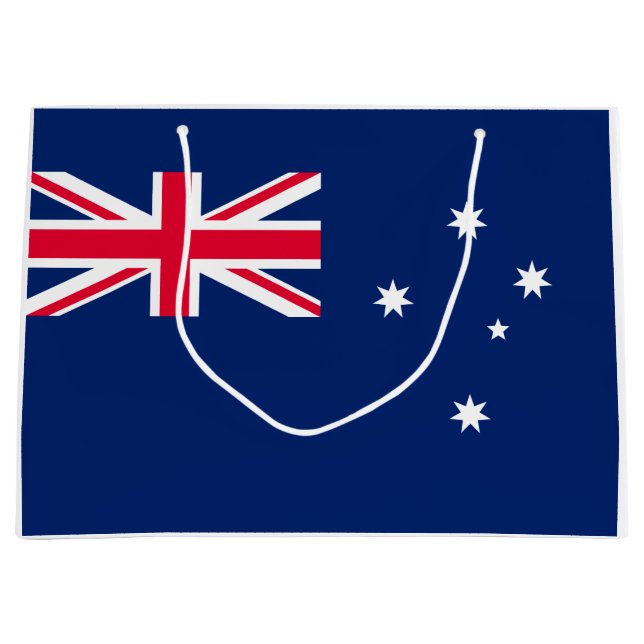Flag of Australia Large Gift Bag (Front)