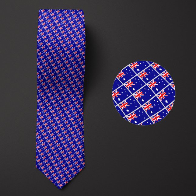 Flag of Australia Pattern Tie (Creator Uploaded)