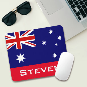 Flag of Australia Personalised Mouse Pad