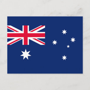 Flag of Australia Postcard