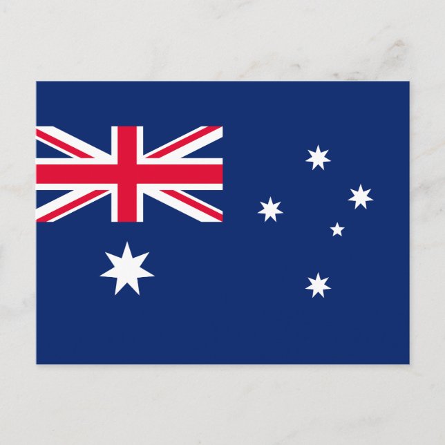 Flag of Australia Postcard (Front)
