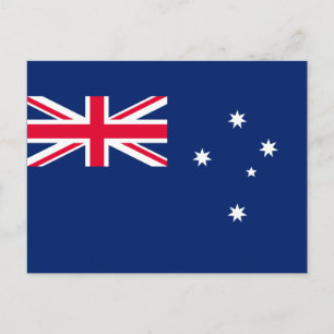 Flag of Australia Postcard