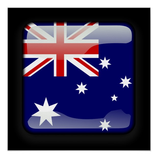 Flag of Australia Poster (Front)