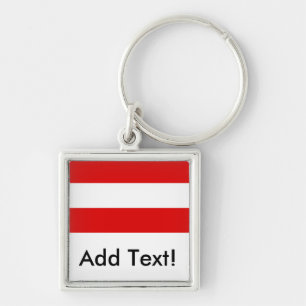 Flag of Austria Key Ring