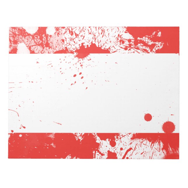 Flag of Austria Notepad (Front)