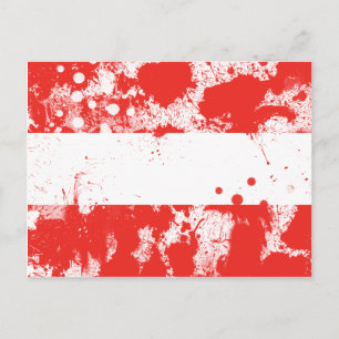 Flag of Austria Postcard