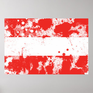 Flag of Austria Poster