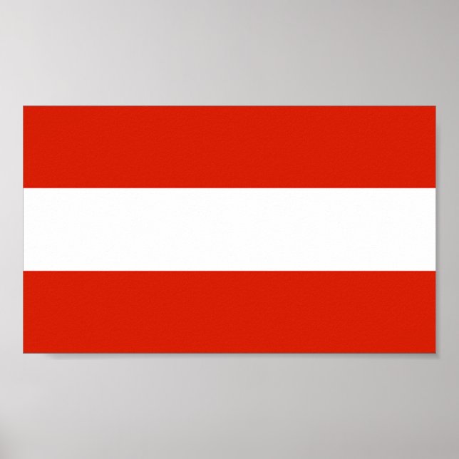Flag of Austria Poster (Front)