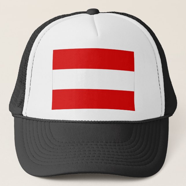 Flag of Austria Trucker Hat (Front)
