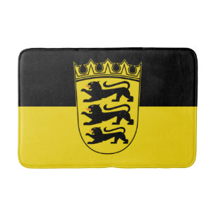 Flag of Baden-Württemberg Bathroom Mat