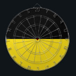 Flag of Baden Württemberg (German State) Dartboard<br><div class="desc">This design features the flag of Baden Württemberg, which is a state in southwest Germany, east of the Rhine, which forms the border with France. Baden-Württemberg is a parliamentary republic and partly sovereign, federated state which was formed in 1952 by a merger of the states of Württemberg-Baden, South Baden and...</div>