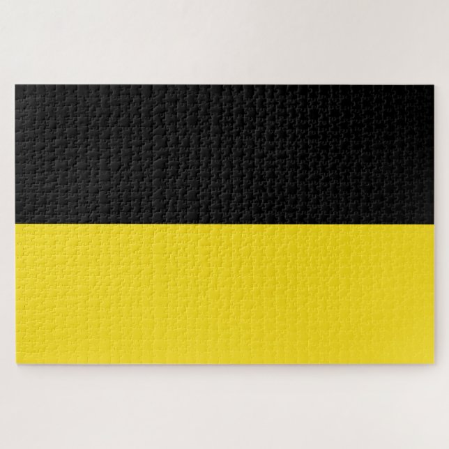 Flag of Baden Württemberg (German State) Jigsaw Puzzle (Horizontal)