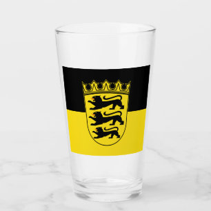 Flag of Baden-Württemberg Glass