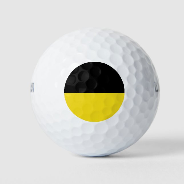 Flag of Baden-Württemberg Golf Balls (Front)