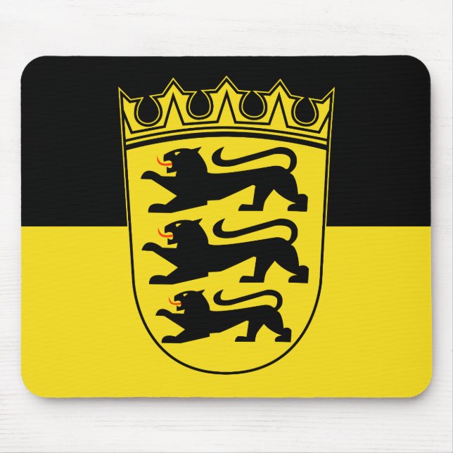 Flag of Baden-Württemberg Mouse Pad (Front)