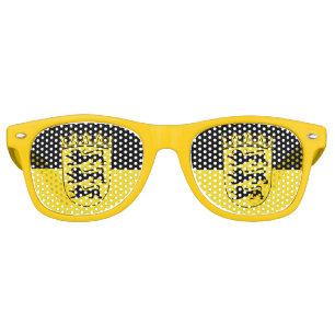 Flag of Baden-Württemberg Retro Sunglasses