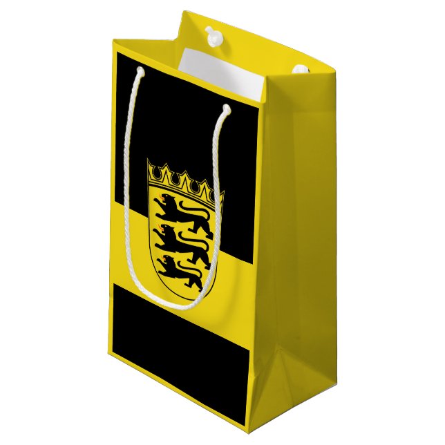 Flag of Baden-Württemberg Small Gift Bag (Front Angled)
