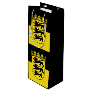 Flag of Baden-Württemberg Wine Gift Bag