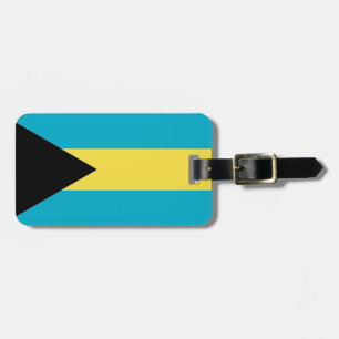 Flag of Bahamas Easy ID Luggage Tag