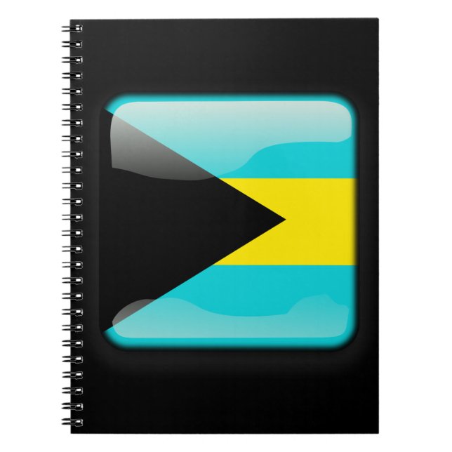 Flag of Bahamas Notebook (Front)