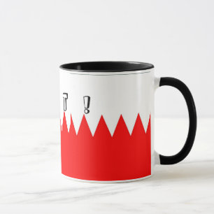 Flag of Bahrain Hot Mug
