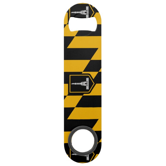 Flag of Baltimore, Maryland Bar Key (Front)