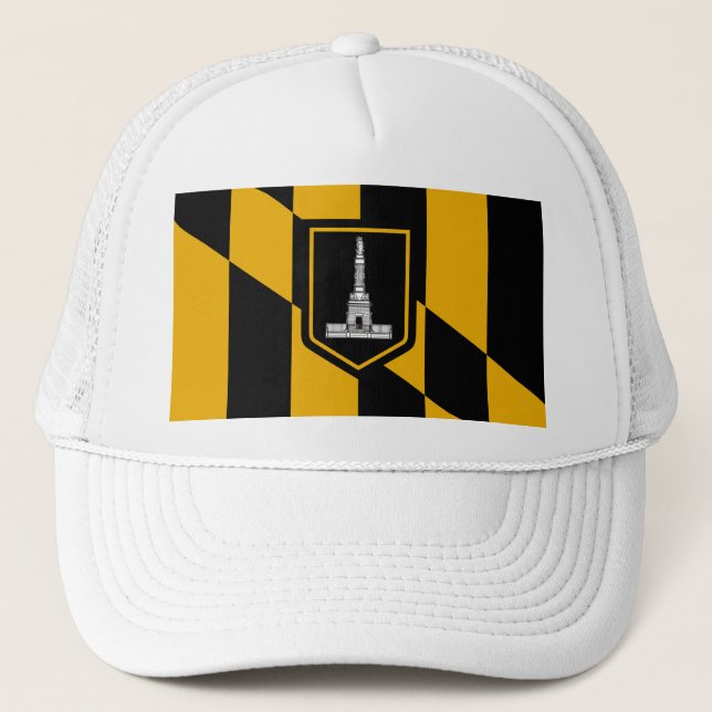 Flag of Baltimore, Maryland Headsweats Hat (Front)