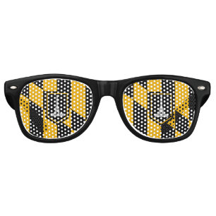 Flag of Baltimore, Maryland Retro Sunglasses