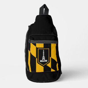 Flag of Baltimore, Maryland Sling Bag