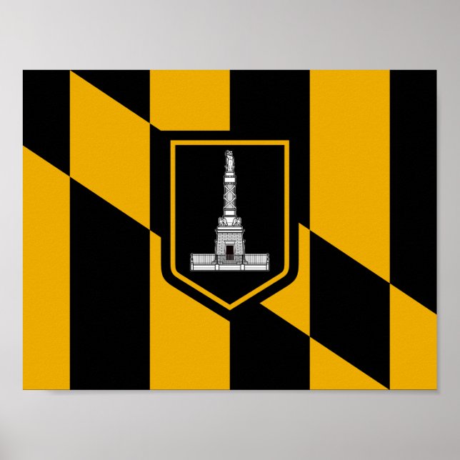 Flag of Baltimore Poster (Front)