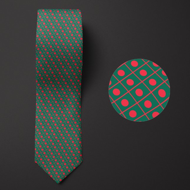 Flag of Bangladesh Pattern Tie (Creator Uploaded)