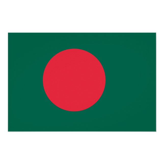 Flag of Bangladesh Poster (Front)