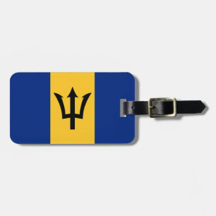 Flag of Barbados Easy ID Personal Luggage Tag