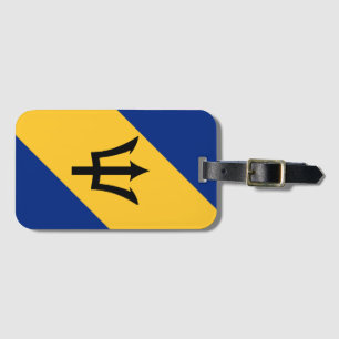 Flag of Barbados Luggage Tag