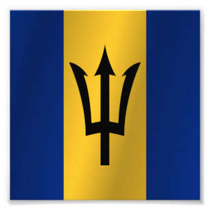 Flag of Barbados Photo Print