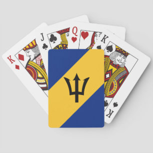 Flag of Barbados Playing Cards