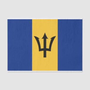 Flag of Barbados Tissue Paper