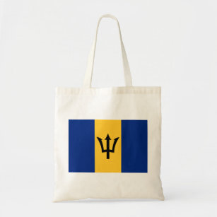 Flag of Barbados Tote Bag