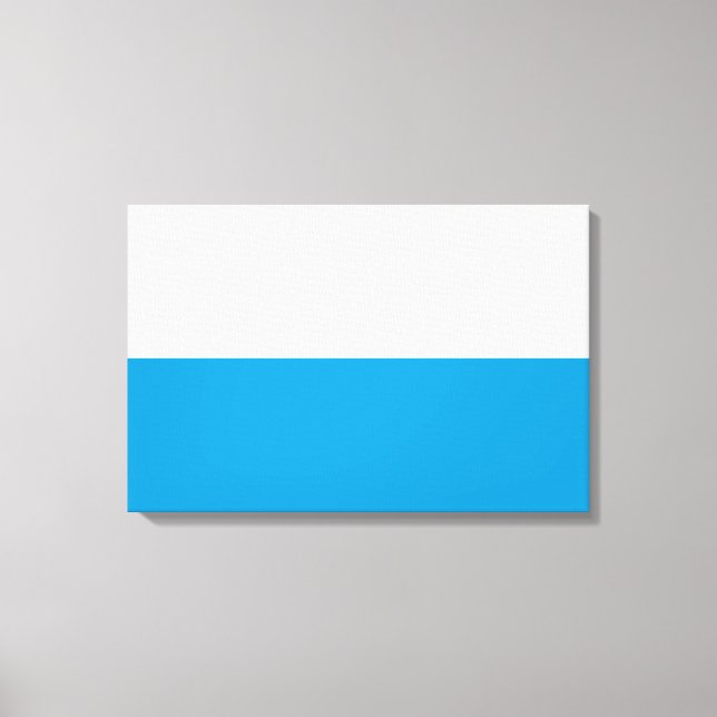 Flag of Bavaria (German State) Canvas Print (Front)