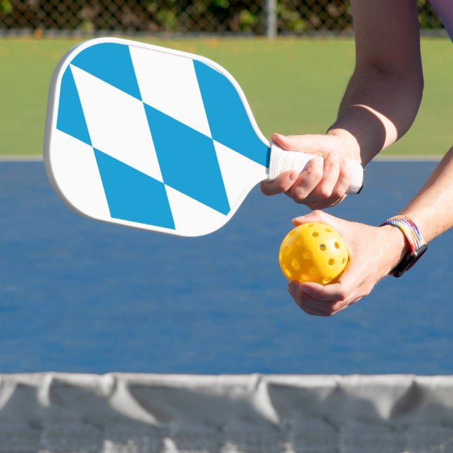 Flag of Bavaria, GERMANY Pickleball Paddle (Insitu)