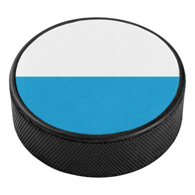 Flag of Bavaria Hockey Puck (3/4)