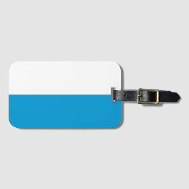 Flag of Bavaria Luggage Tag (Front Horizontal)