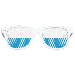 Flag of Bavaria Retro Sunglasses
