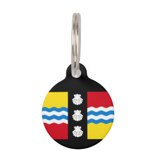 Flag of Bedfordshire Pet ID Tag