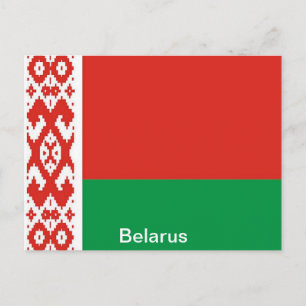 Flag of Belarus Postcard